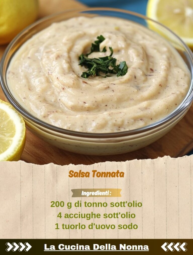 Salsa Tonnata: Ricetta Originale Piemontese