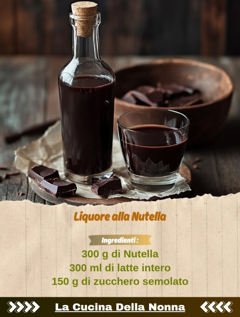Liquore alla Nutella
