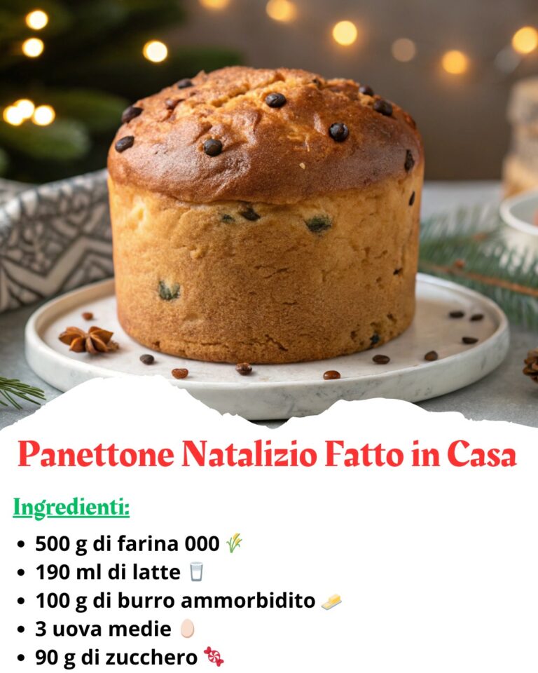 Panettone Natalizio Fatto in Casa