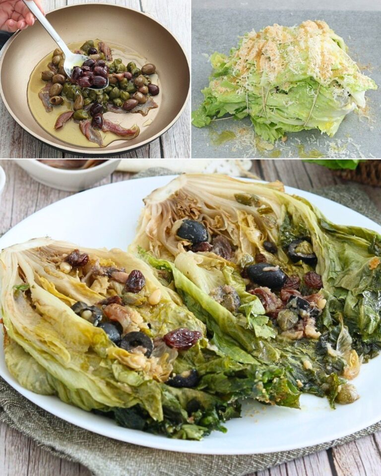 SCAROLA IMBOTTITA Farcita in questo modo piacerà a tutti! Ecco come prepararla: