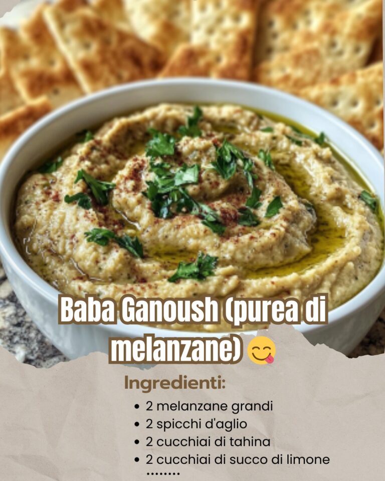 Baba Ganoush (purea di melanzane):