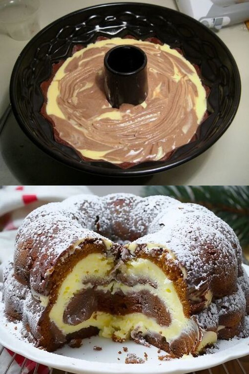 Ogni settimana preparo il Quark Gugelhupf pronto per il forno in 10 minuti1 confezione di budino i