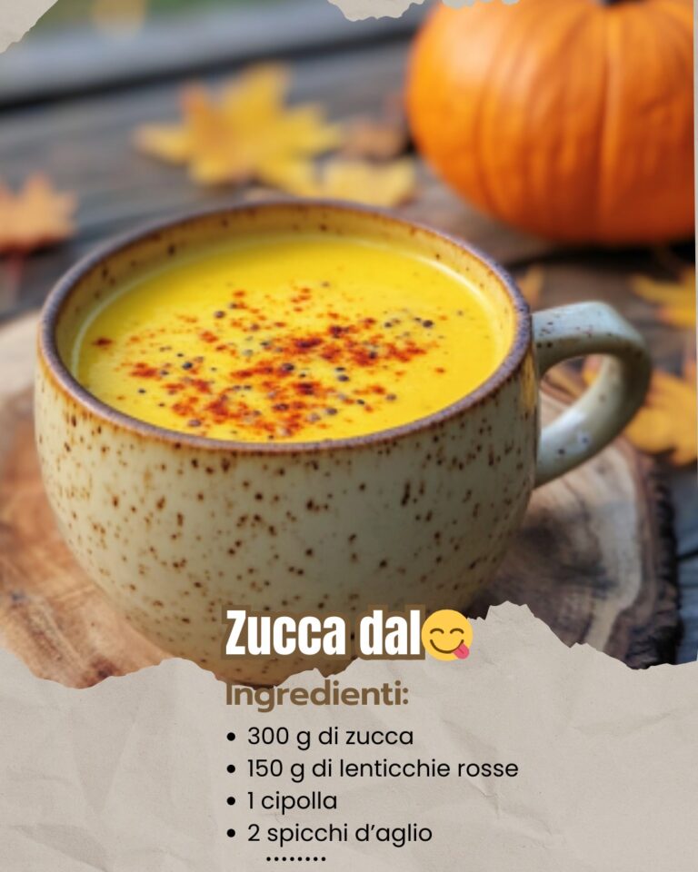 Dal di zucca e lenticchie