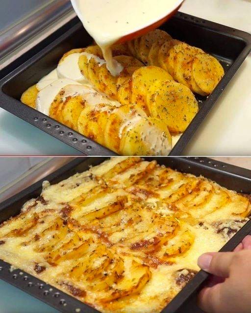 Cartofi copți condimentați