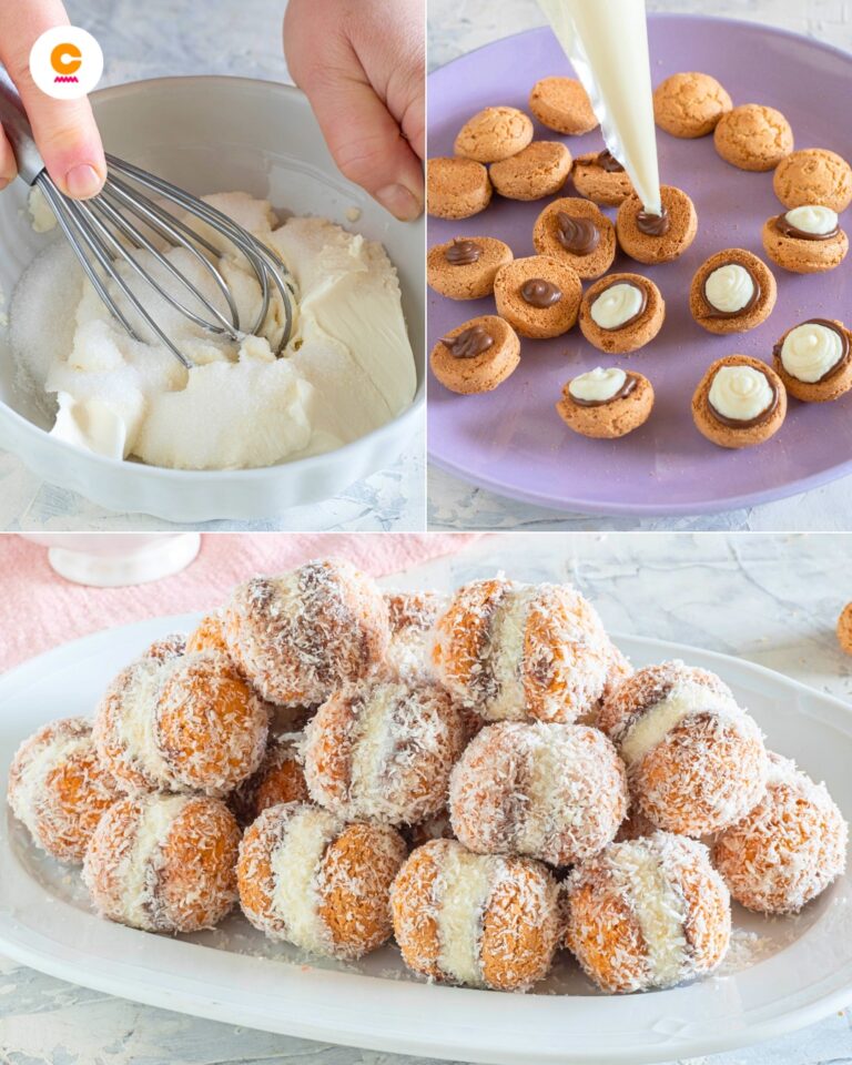 Baci di amaretti e mascarpone: la ricetta dei dolcetti golosi e senza cottura