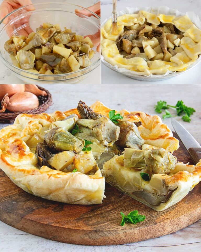 Torta Salata con Carciofi e Patate: la ricetta del rustico facile e sfizioso