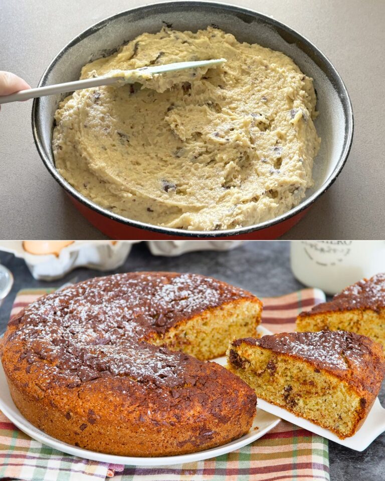 La torta amaretti e cioccolato