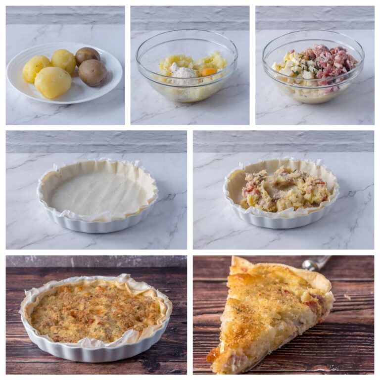 orta salata patate e salsiccia