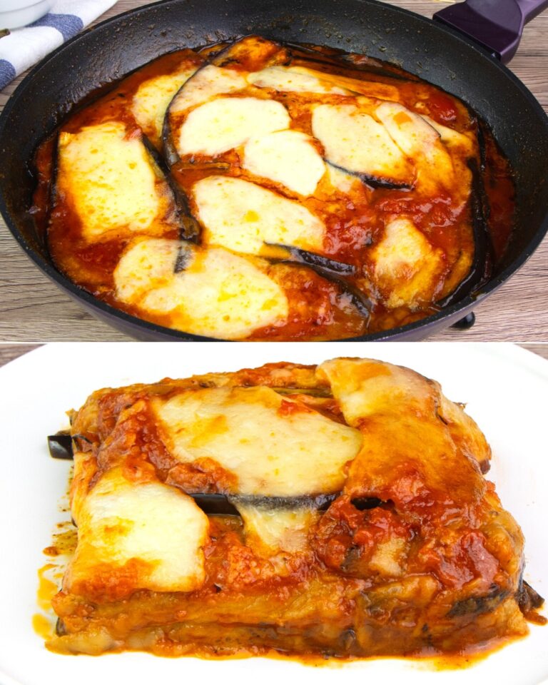 Parmigiana di melanzane in padella: la ricetta furba e golosa senza forno né frittura Ricetta in First (c.o.m.m.e.n.t ).👇