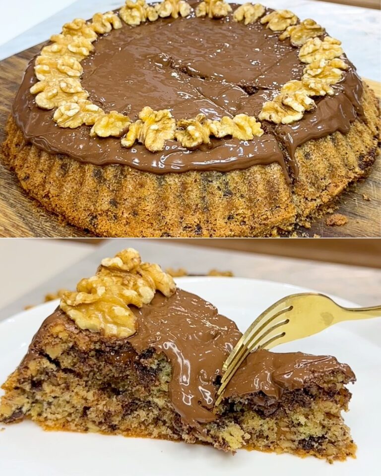 Torta noci e cioccolato: la ricetta del dolce autunnale morbidissimo e goloso