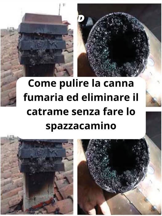 Come pulire la canna fumaria ed eliminare il catrame senza fare lo spazzacamino