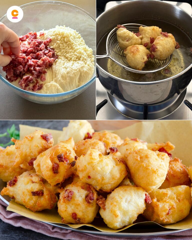 Frittelle al salame: la ricetta dell’antipasto sfizioso e saporito