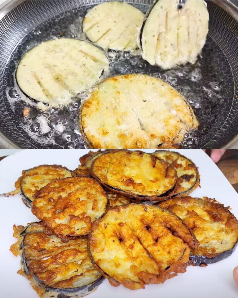 Non sono le classiche melanzane fritte! Con questa pastella saranno ancora più buone🍆🤤 La ricetta: