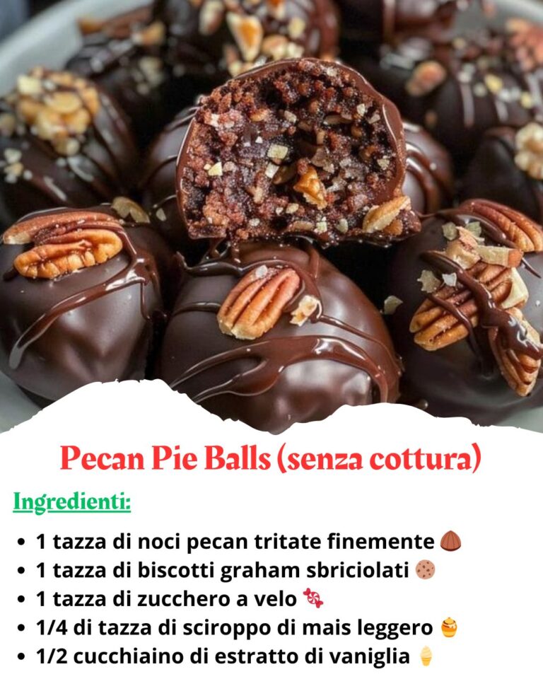 Pecan Pie Balls (senza cottura) 