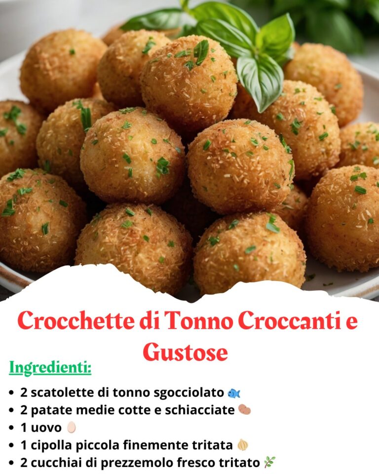 Crocchette di Tonno Croccanti e Gustose