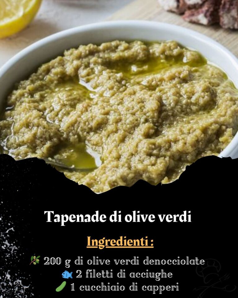 Tapenade di olive verdi