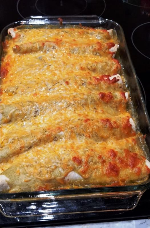 Come preparare le Enchiladas di pollo al formaggio cremoso jalapeno