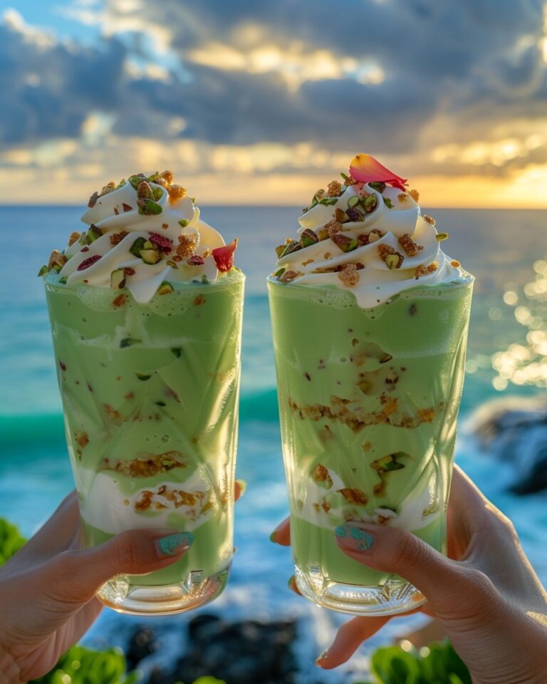  Pistachio Rosewater Dream Cocktail 