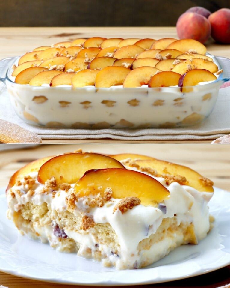 Tutto il sapore dell’estate: la ricetta originale del tiramisù alle pesche che adorerai! Una versione deliziosa e rinfrescante di un classico dessert.