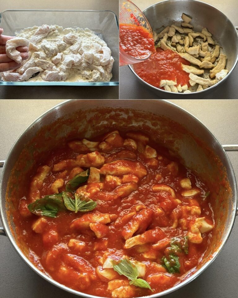 Straccetti di pollo alla sorrentina