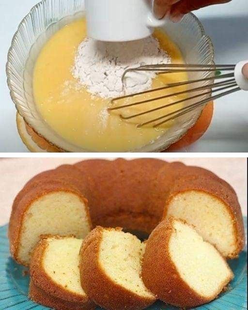 Delizioso budino gigante preparato con soli 3 ingredienti