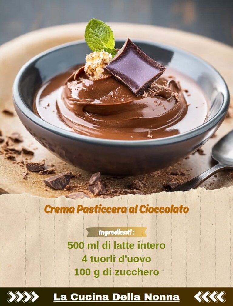 Crema Pasticcera al Cioccolato
