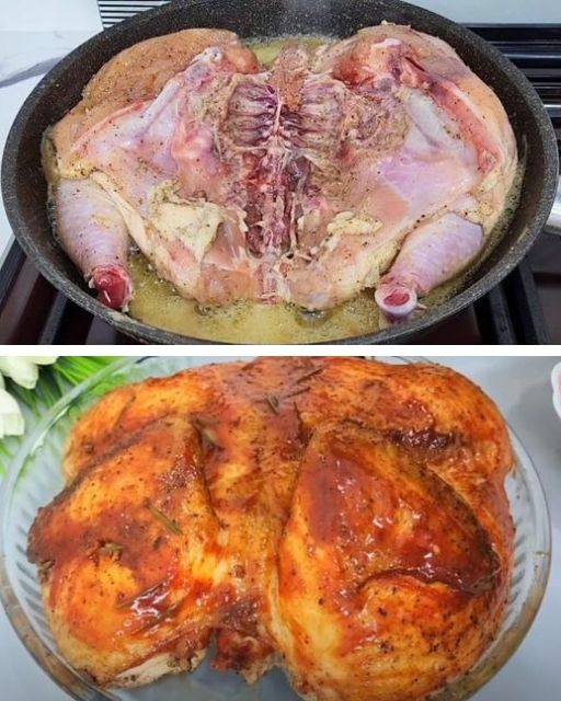 Pollo intero in padella, questa ricetta è un successo nel 2025