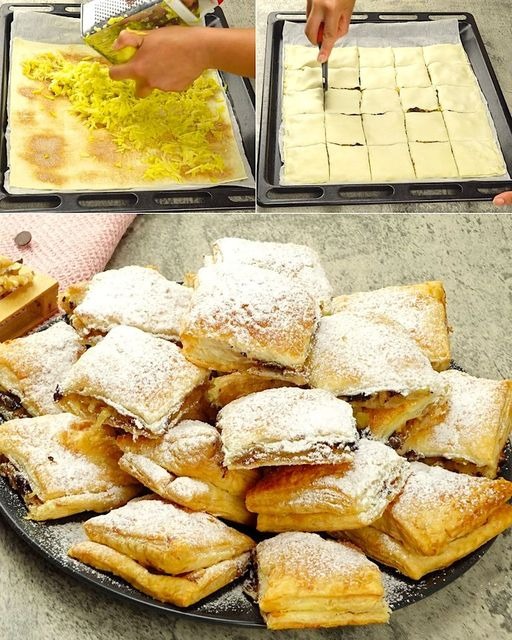 Feuilletés aux pommes et chocolat : la recette des douceurs rapides et délicieuses