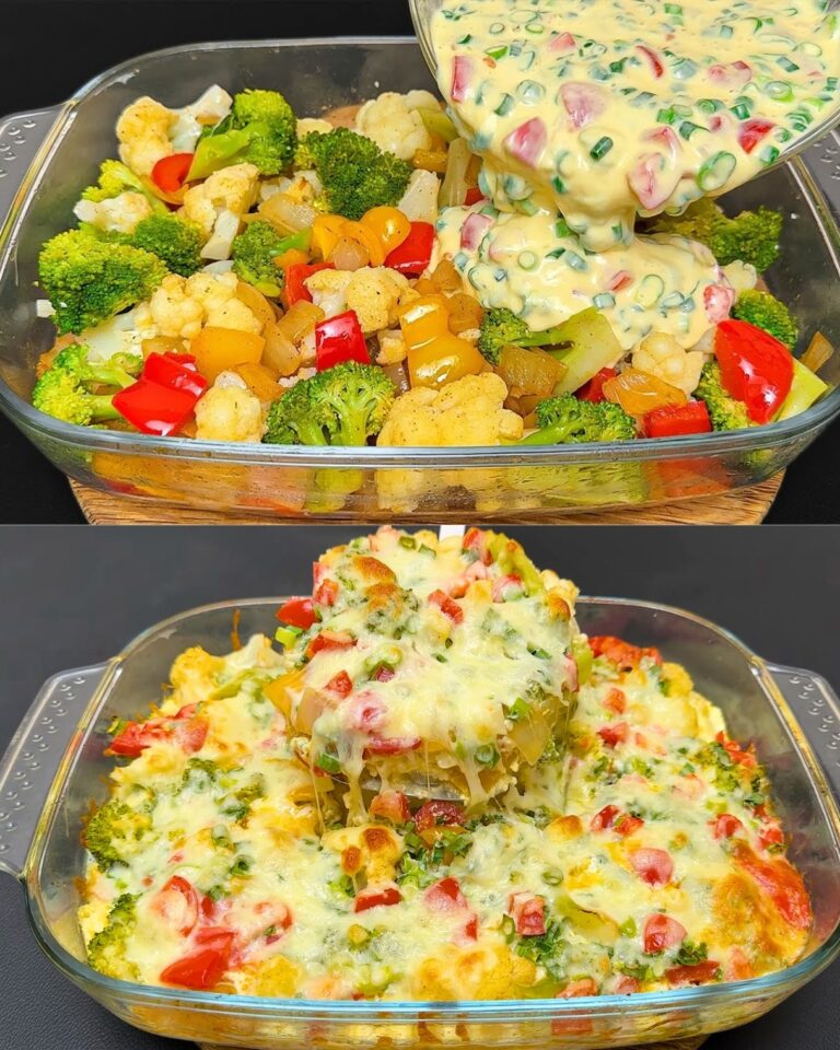 Deliziosa casseruola di broccoli e cavolfiori