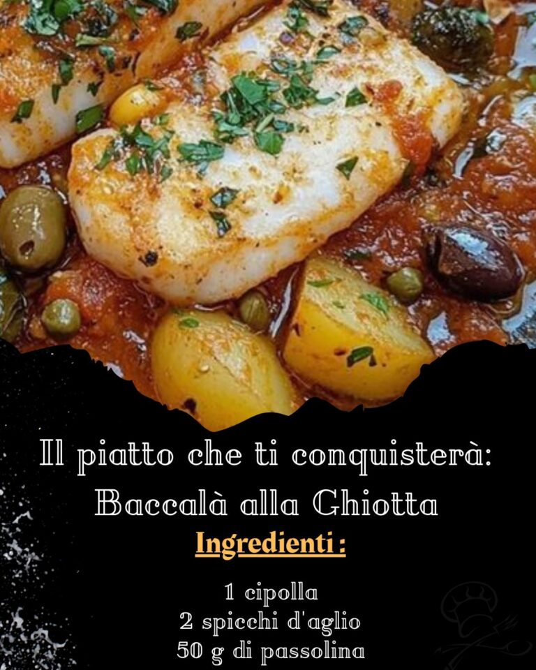 Il piatto che ti conquisterà: Baccalà alla Ghiotta!