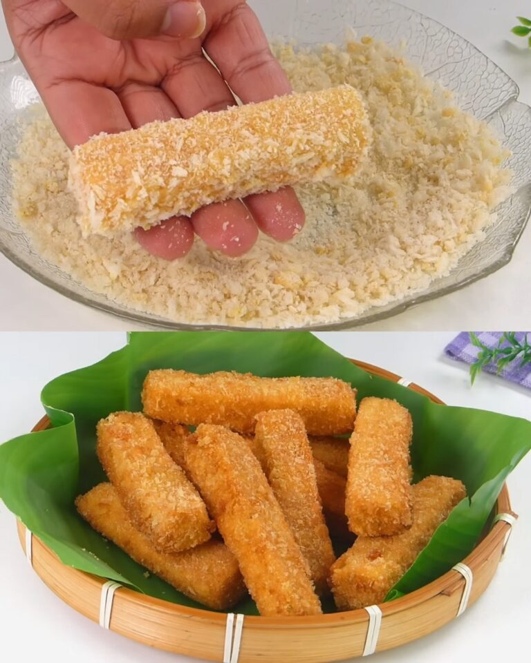 Non saprai mai che sono bastoncini di melanzane finché non ne dai un morso!