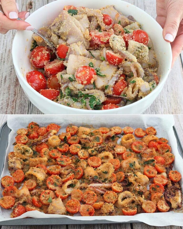 Anelli di totano al forno