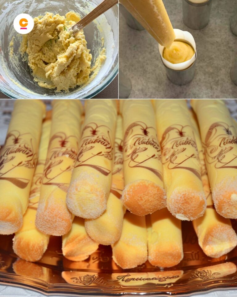 Cartucce napoletane: la ricetta dei dolcetti di forma cilindrica alle mandorle