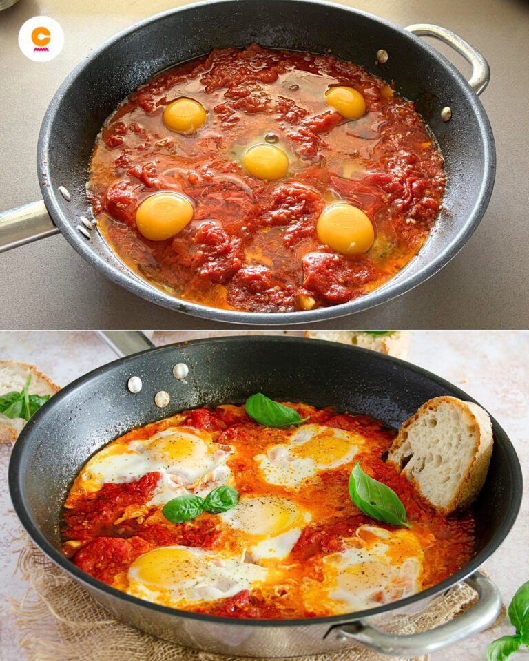 Uova al purgatorio: la ricetta del secondo piatto napoletano facile e gustoso