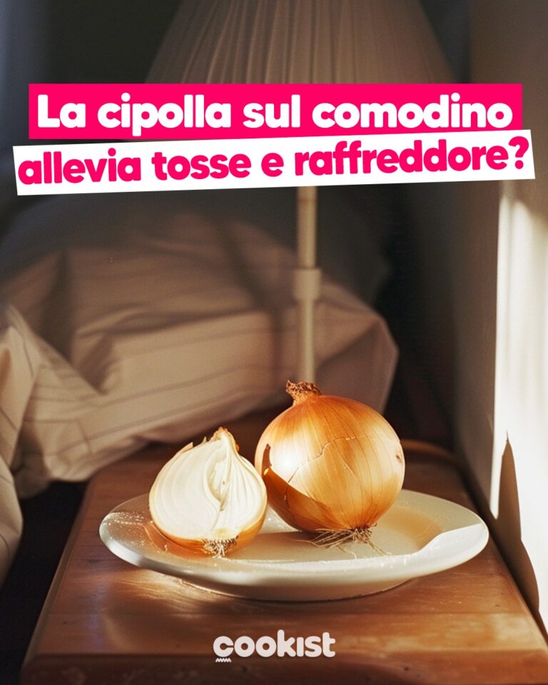 È vero che la cipolla assorbe i microbi?
