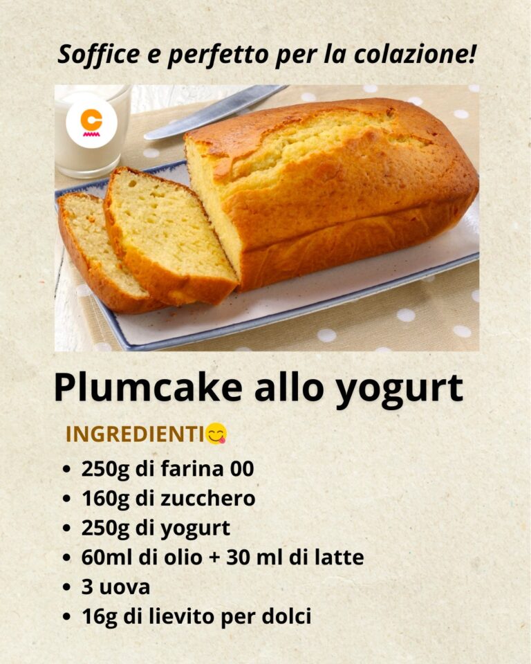 Plumcake allo yogurt