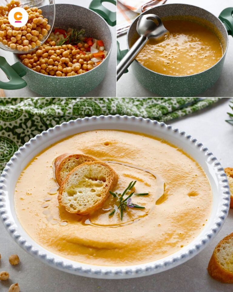 Vellutata di ceci: la ricetta del comfort food cremoso e nutriente