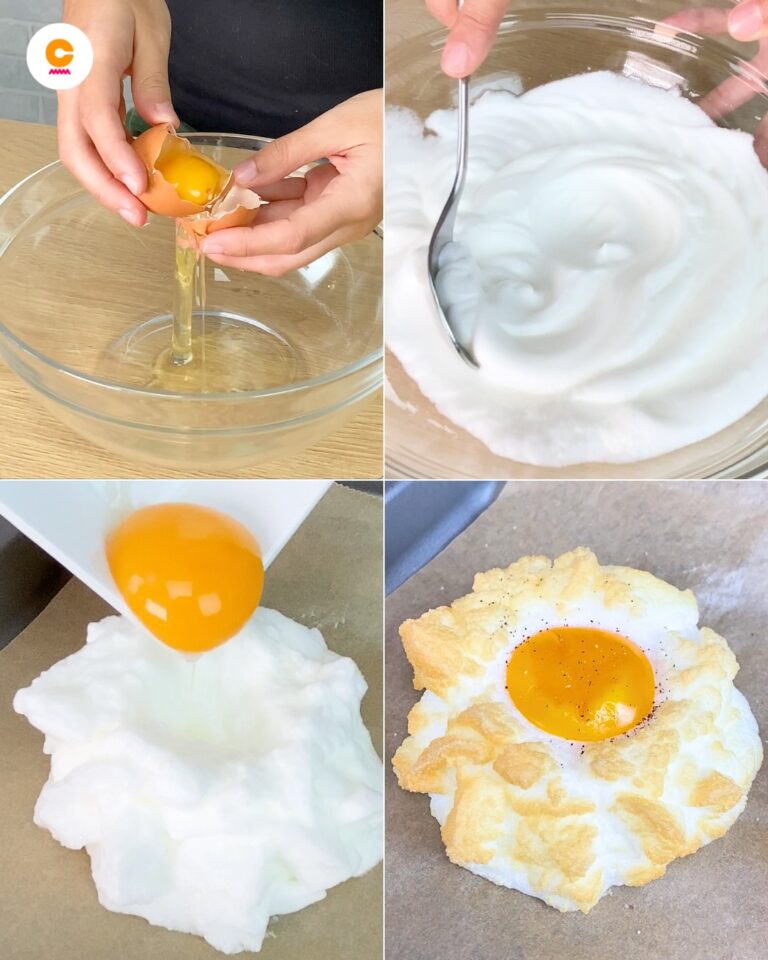 Uovo nuvola: la ricetta della pietanza veloce e originale