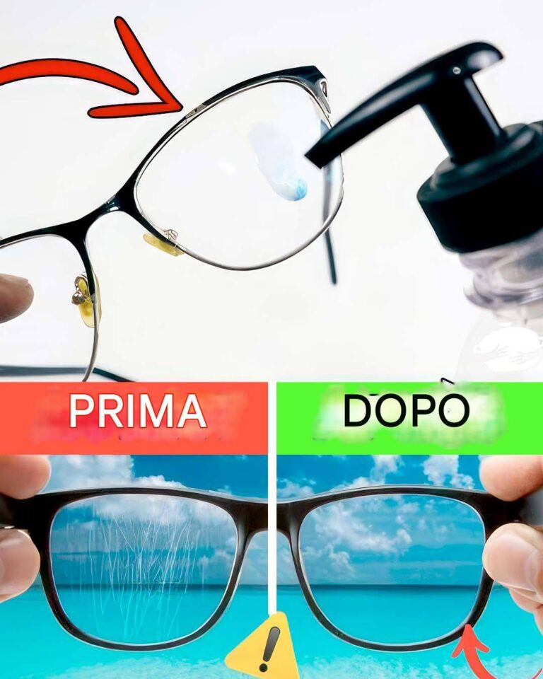 Come pulire i graffi dagli occhiali?