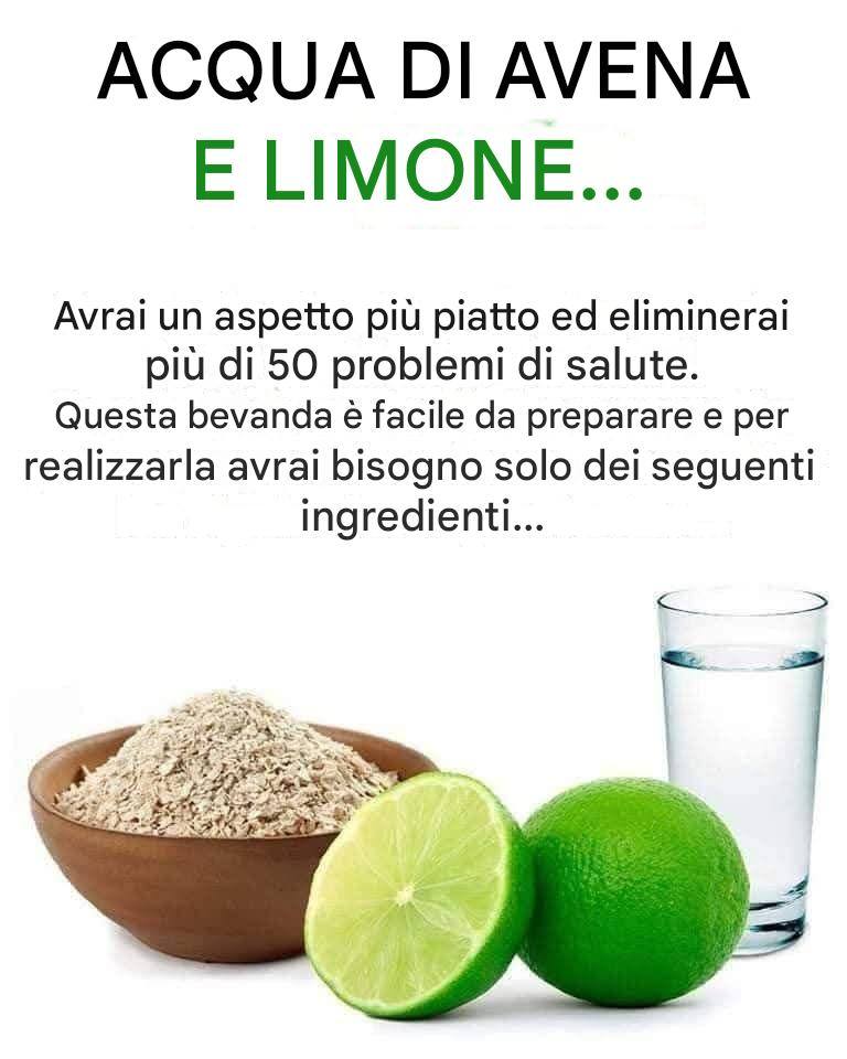 I benefici dell’acqua di avena con limone che non conoscevi
