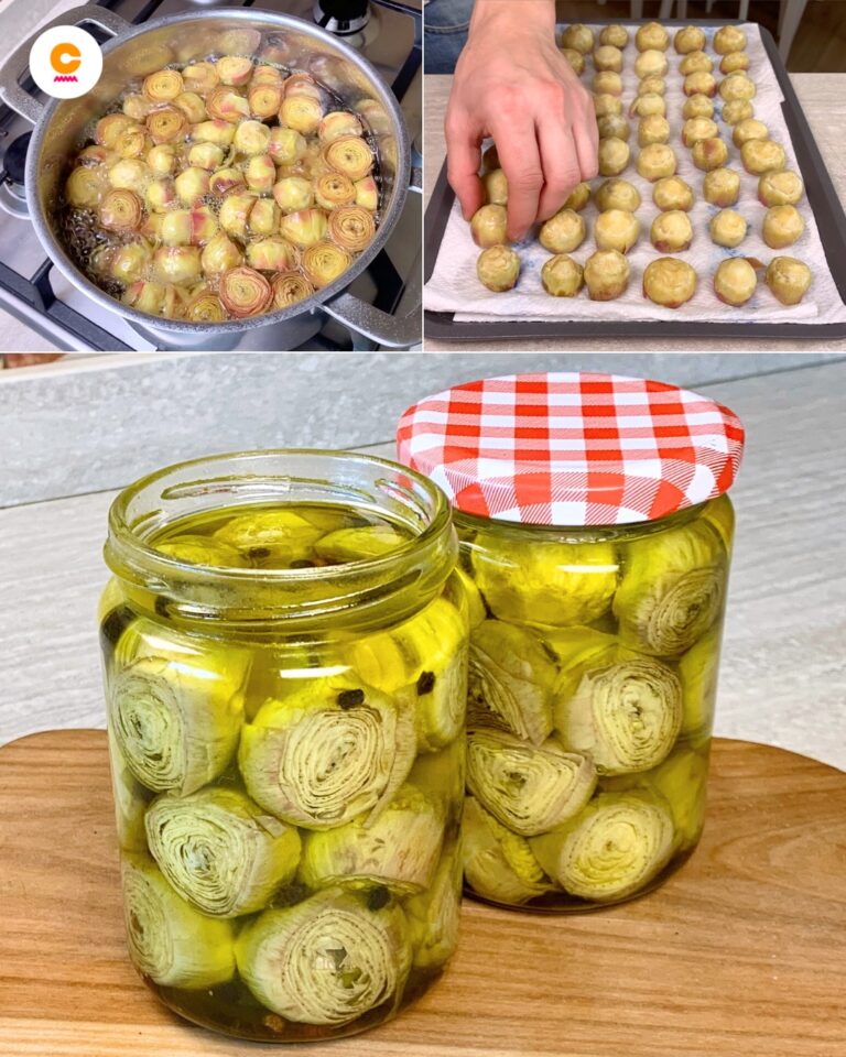 Carciofini sott’olio: la ricetta della conserva semplice e sfiziosa
