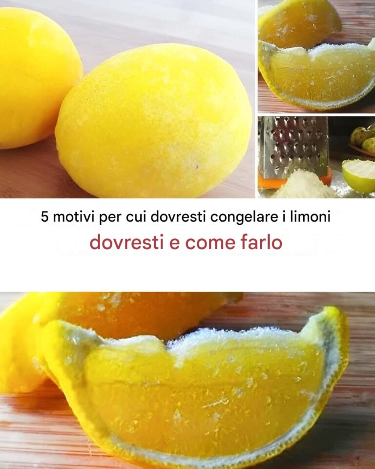 5 motivi per cui dovresti congelare i limoni e come farlo