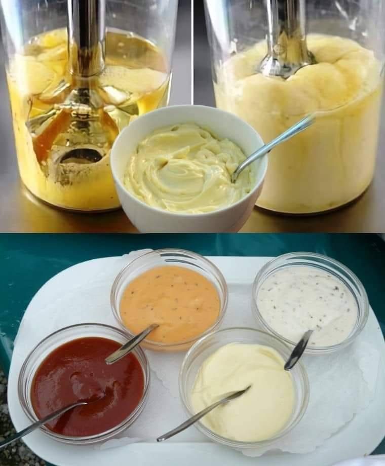 Non compro più la maionese al supermercato, ma la preparo a casa SENZA uova né aceto in 1 minuto: Grazie a mia sorella per la RICETTA!