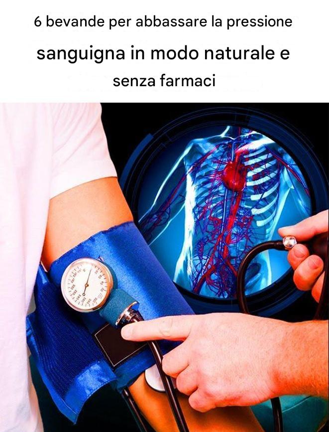 6 bevande per abbassare la pressione sanguigna in modo naturale e senza farmaci