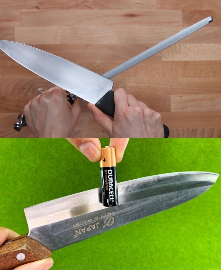 Il modo più semplice e veloce per affilare qualsiasi coltello come un rasoio