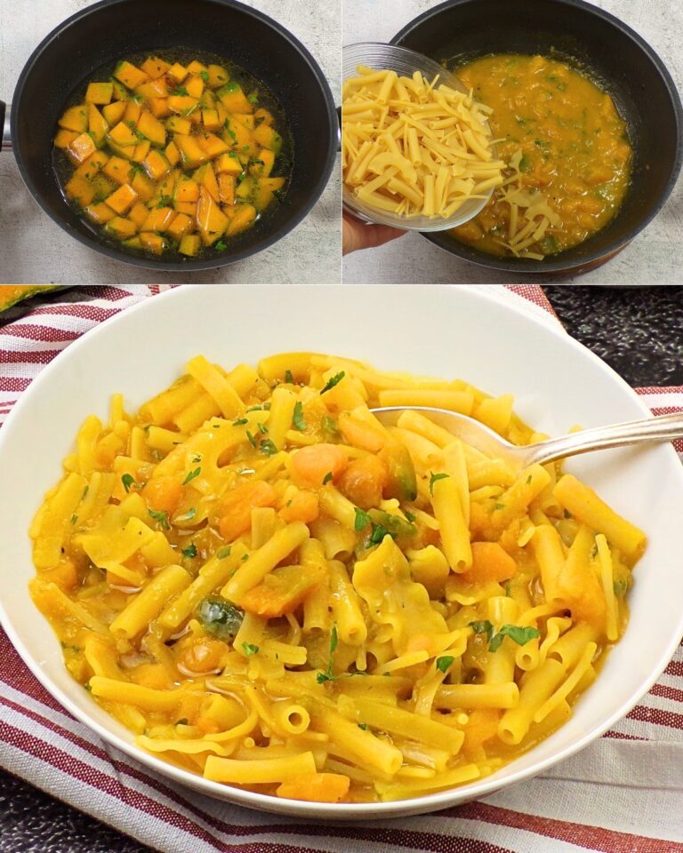 Pasta e zucca: la ricetta del primo confortevole e avvolgente