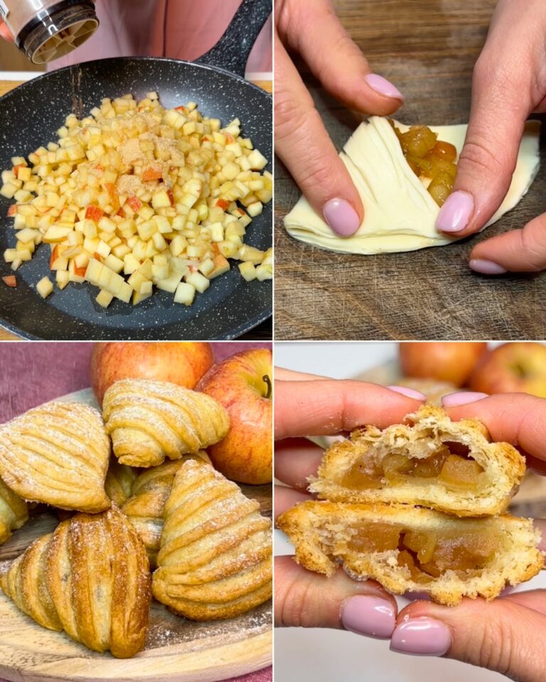 Sfogliatine alle mele: la ricetta dei dolcetti veloci e irresistibili