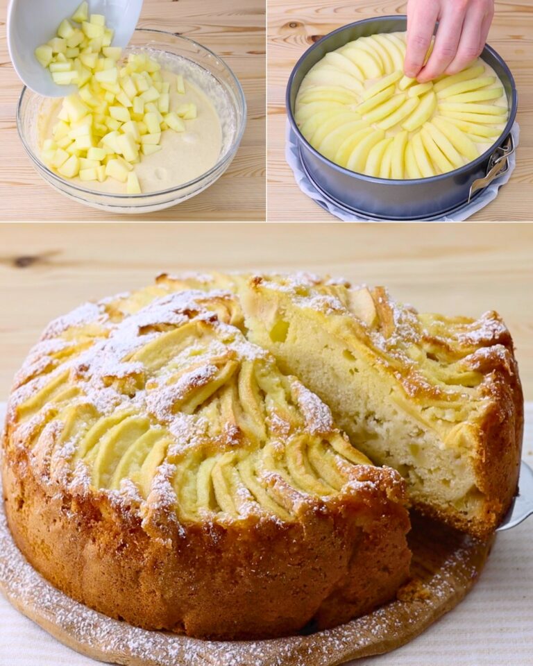 Torta di mele e mascarpone