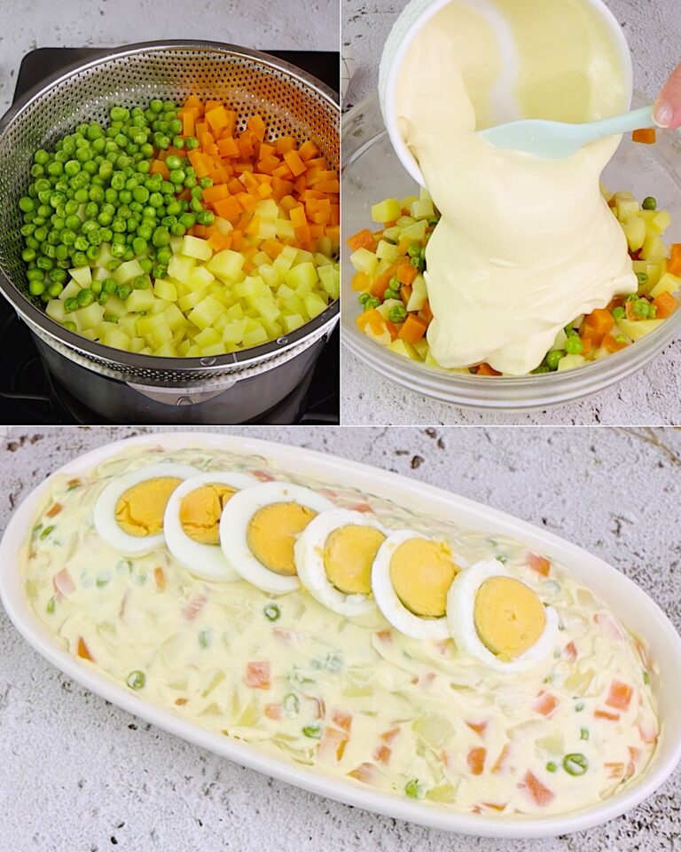 Insalata russa: la ricetta realizzata alla maniera classica