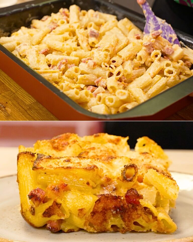Pasta al forno con la zucca